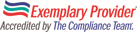 Exemplary Provider – Accredited by The Compliance Team