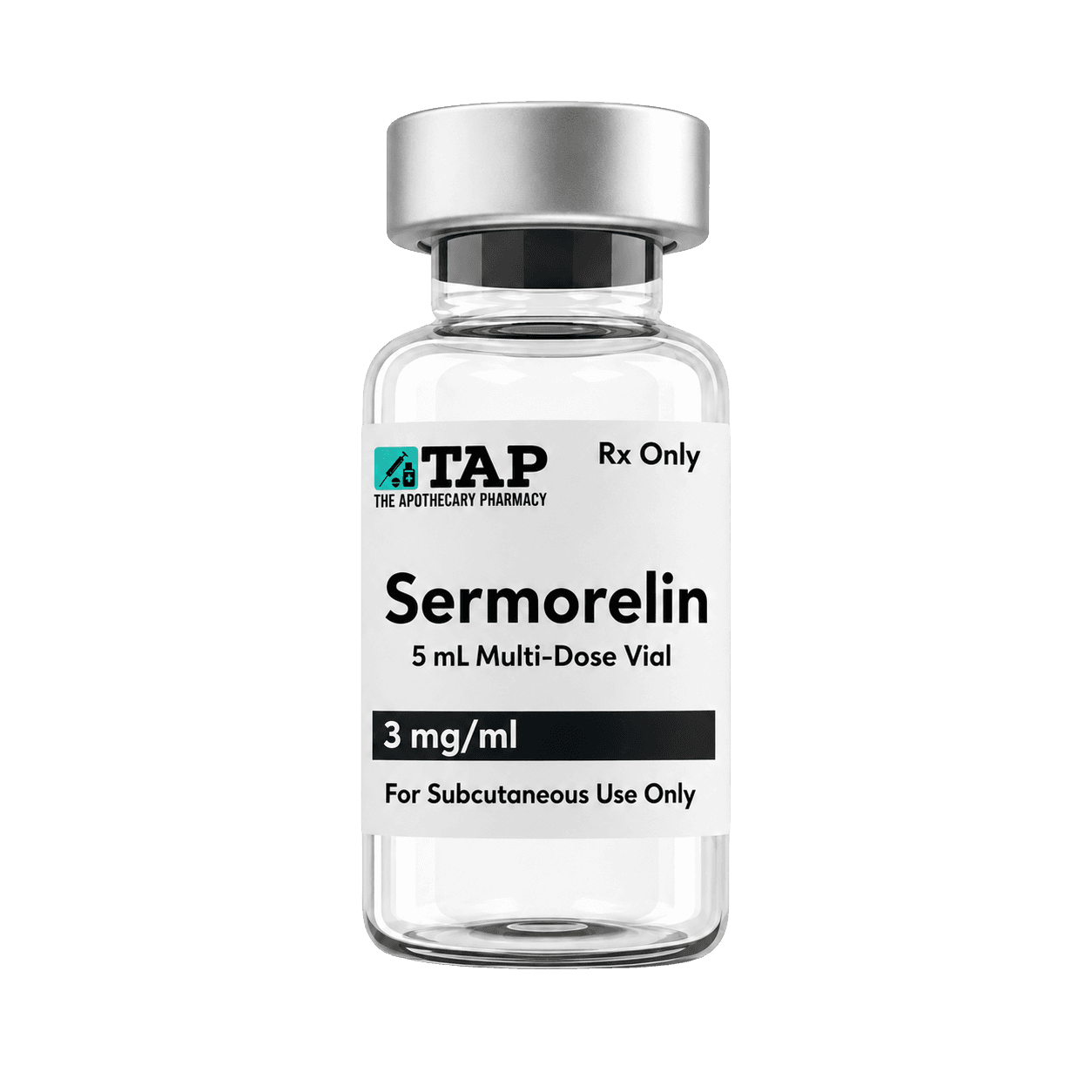 Compounded Sermorelin prepared at The Apothecary Pharmacy